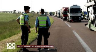 image: 100 jours avec les gendarmes des autoroutes de Champagne